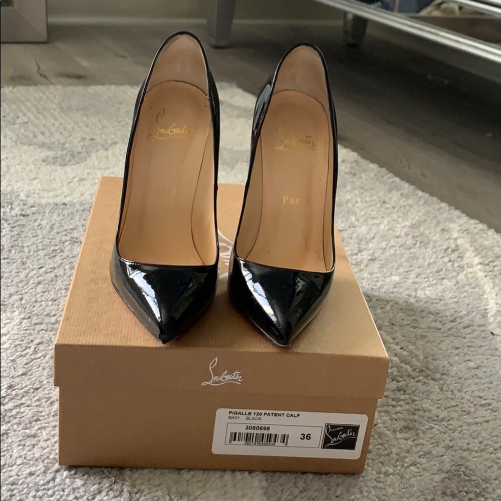 Christian Louboutin Pigalle 120 Patent Calf